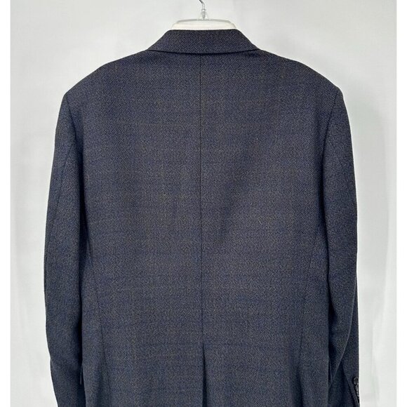 HICKEY FREEMAN NEIMAN MARCUS jacket blazer sport coat regent 100% wool 43L - Picture 7 of 11
